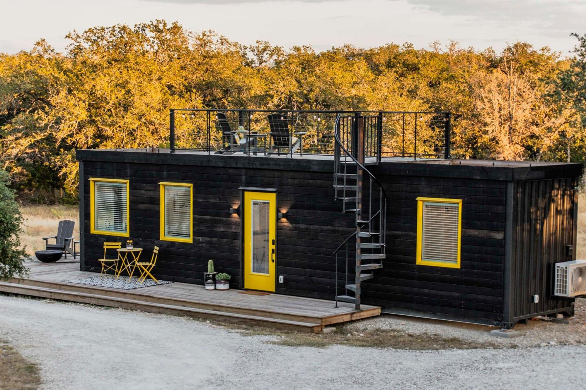 New The Yellow Beacon-luxury Shipping Container Holiday home Fredericksburg